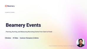 Beamery Events Champion Training 09.16.2026