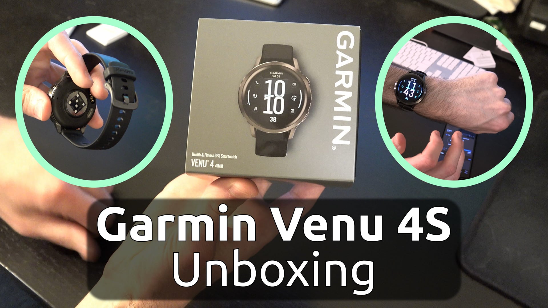 Garmin Venu 4S Unboxing