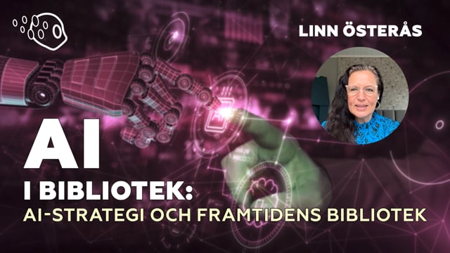 AI i bibliotek: AI-strategi och framtidens bibliotek