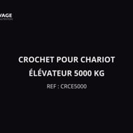 Crochet pour chariot élévateur 5000 kg