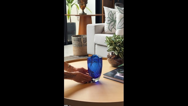 Vasinho Trevo 2 Tela Azul com Ouro