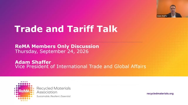 Trade and Tariff Talk - September 24, 2026