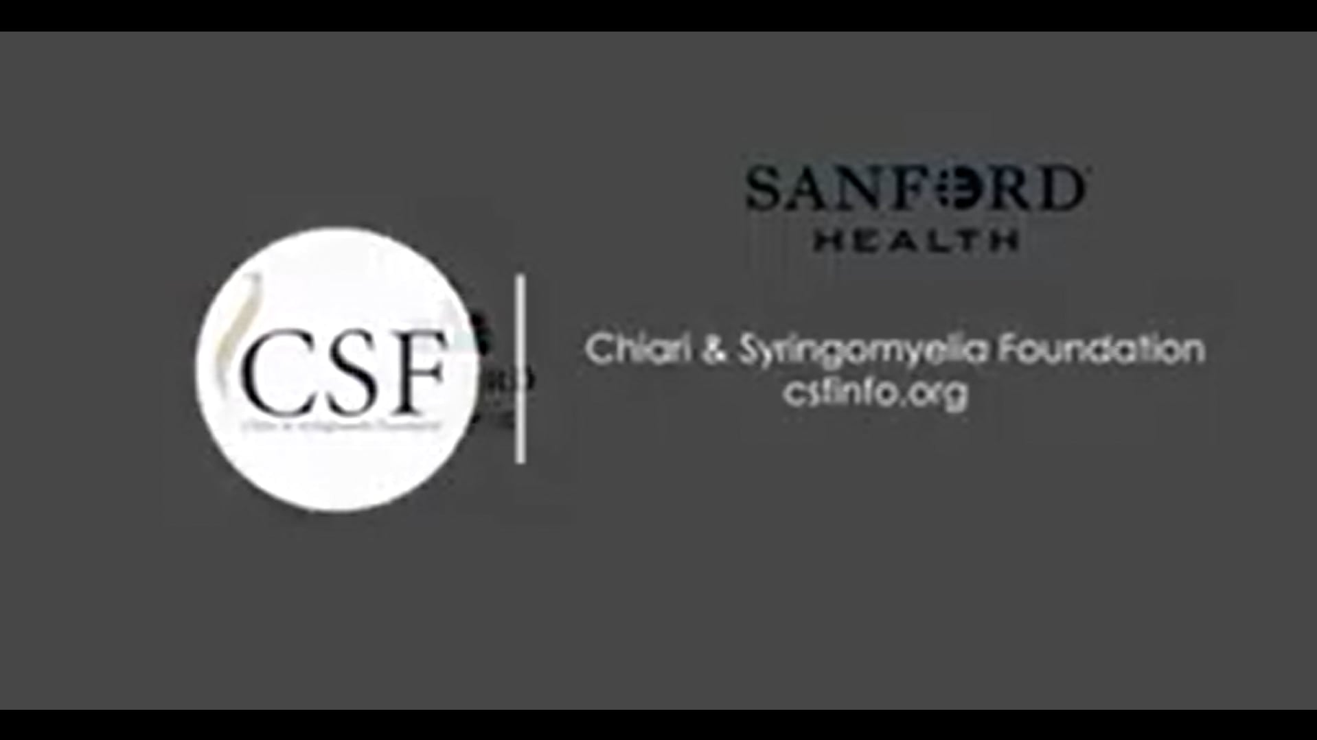 2018 BJCSF Special Lecture Sioux Falls Sanford Health: Chiari and Chiari Concerns