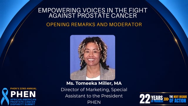 Opening Remarks: Empowering Patients, Caregivers and Families