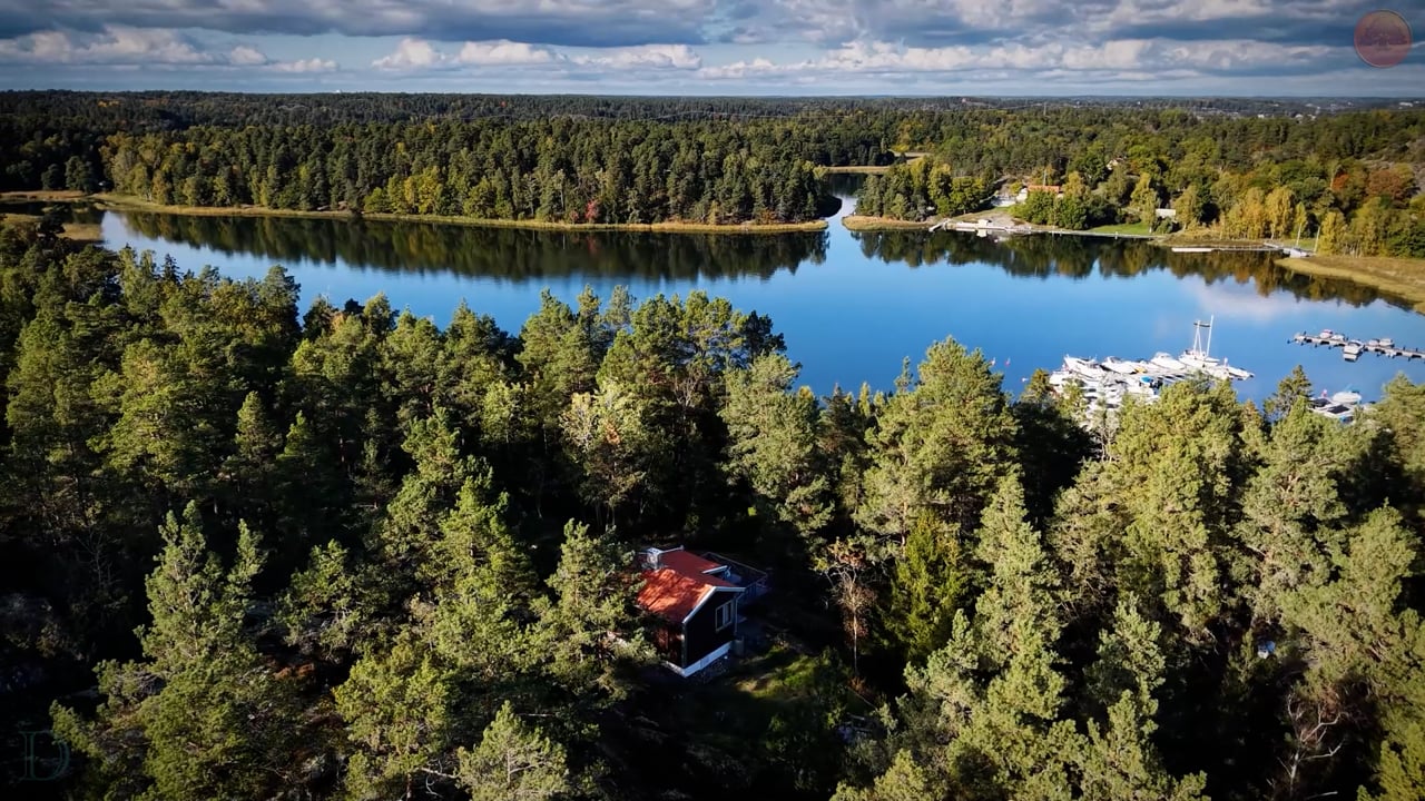 17 m² Tomt på Vattmossevägen 9 Ingarö Brunn Värmdö kommun - video