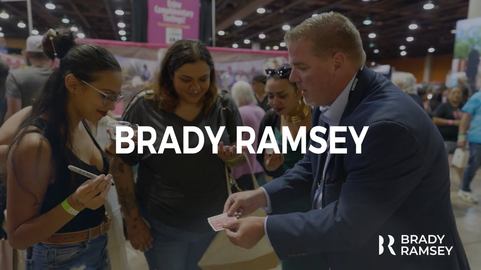Promotional video thumbnail 1 for Brady Ramsey | Corporate & Private Event Magician