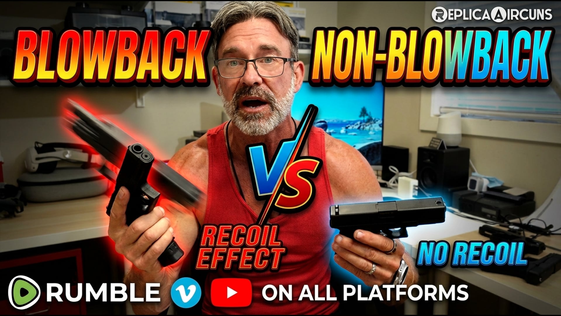 Blowback versus Non-Blowback Replica Airguns Tutorial
