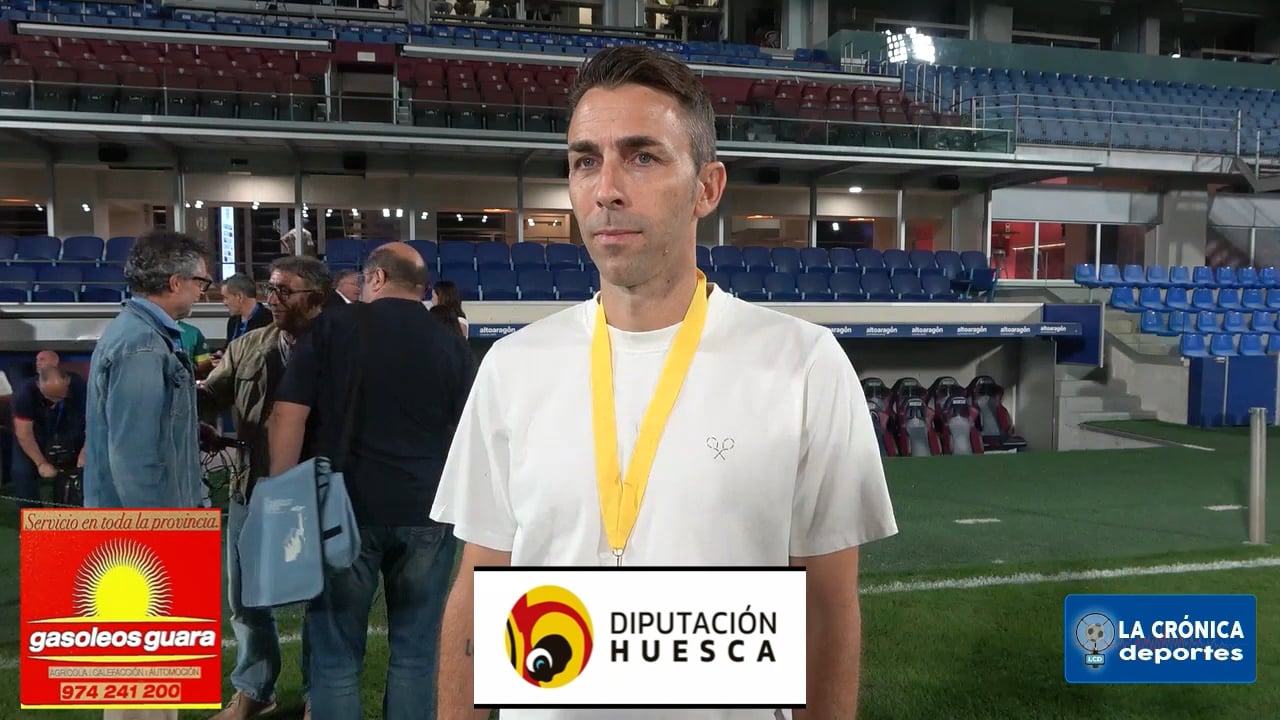 JOSÉ CARLOS GALLEGO (Entrenador Almudévar) AT Monzón 2-1 AD Almudévar / Final Copa Diputación Provincial de Huesca
