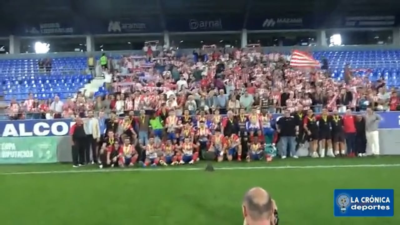 (ENTREGA DE PREMIOS Y CELEBRACIONES) AT Monzón 2-1 AD Almudévar / Final Copa Diputación Provincial de Huesca
