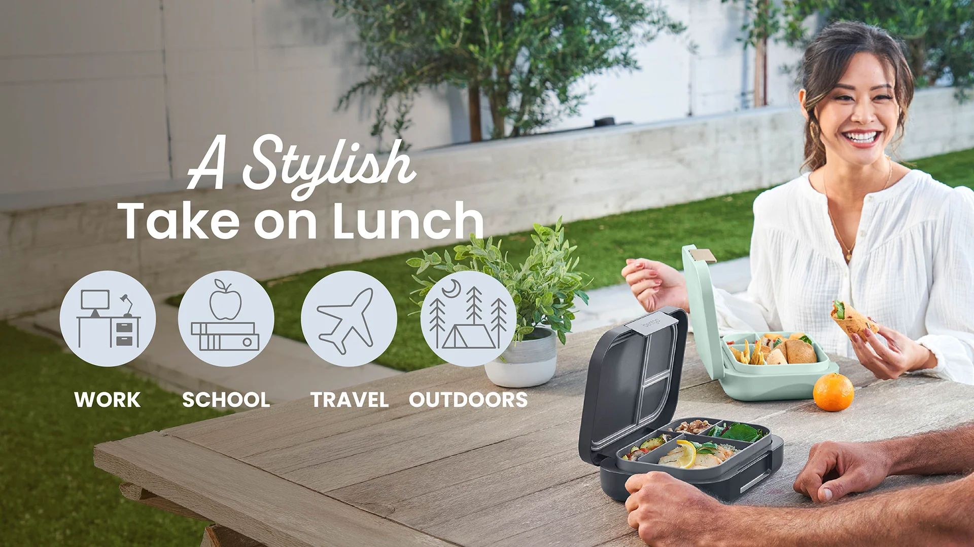 Bentgo® Modern Lunch Box | Bento Lunch Boxes