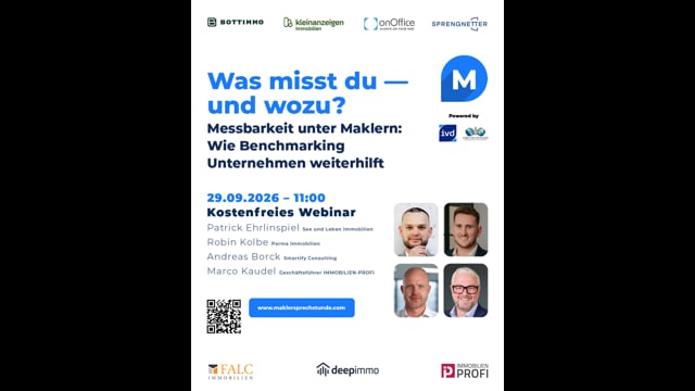 Was misst du und wozu? Messbarkeit unter Maklern: Wie Benchmarking Unternehmen weiterhilft