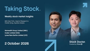 Taking Stock Weekly Insights 2 October 2026