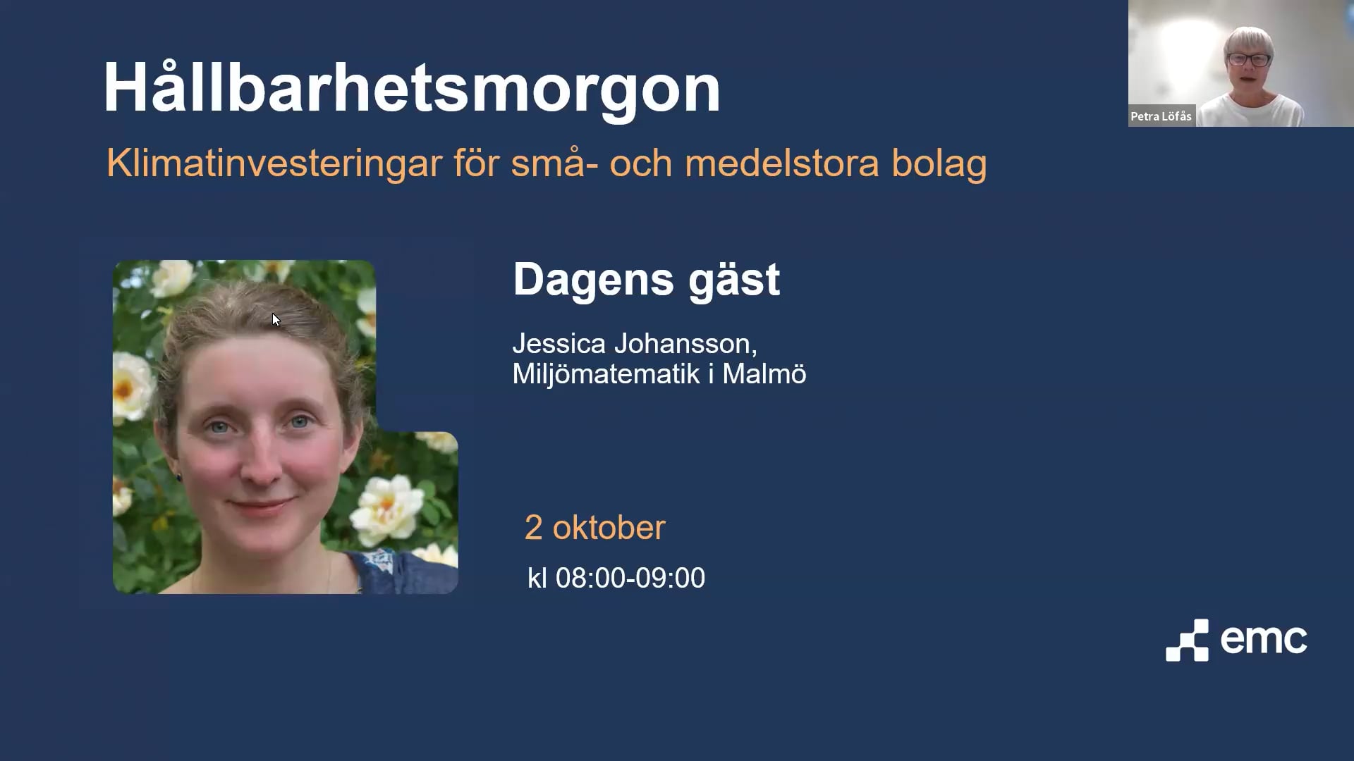 Hållbarhetsmorgon: Klimatinvesteringar för små och medelstora bolag