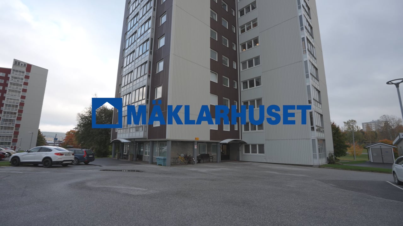 3 rum Lägenhet på Ångermanlandsgatan 14B Centralt Örnsköldsviks kommun - video