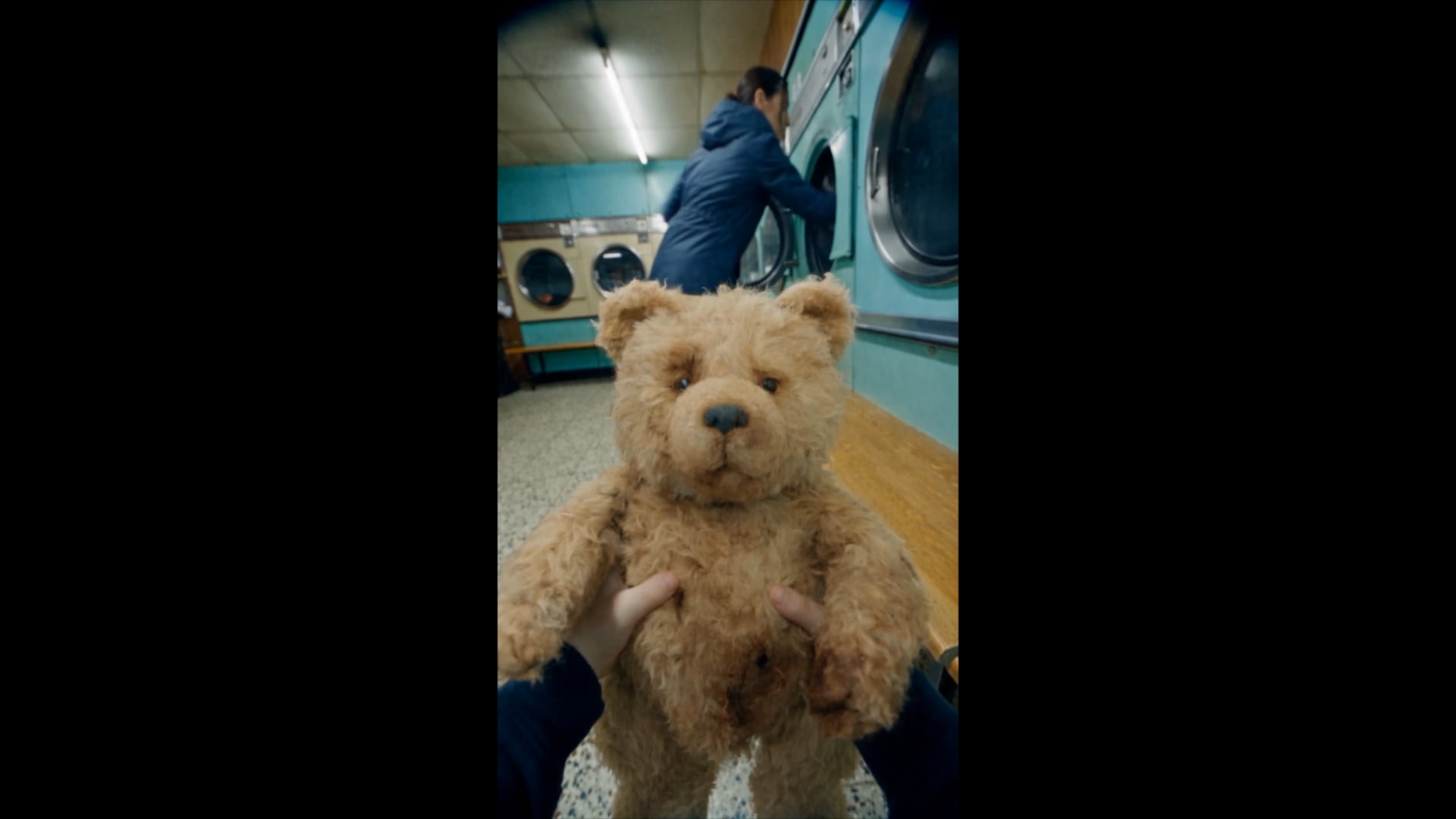 TEDDY NEEDS A SHOWER