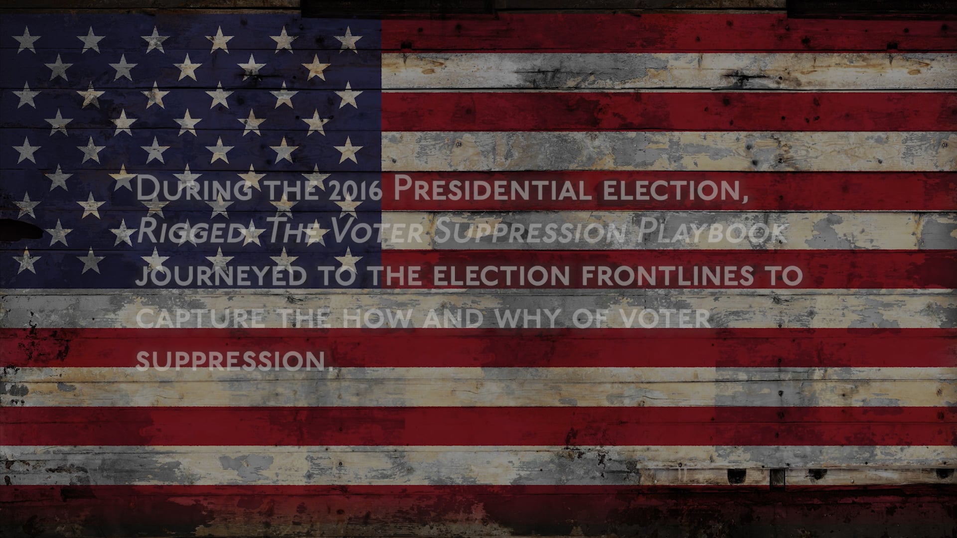 Rigged: The Voter Suppression Playbook (2026)