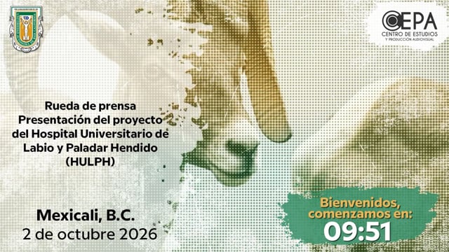 Rueda de prensa Presentación del proyecto del Hospital Universitario de Labio y Paladar Hendido (HULPH)