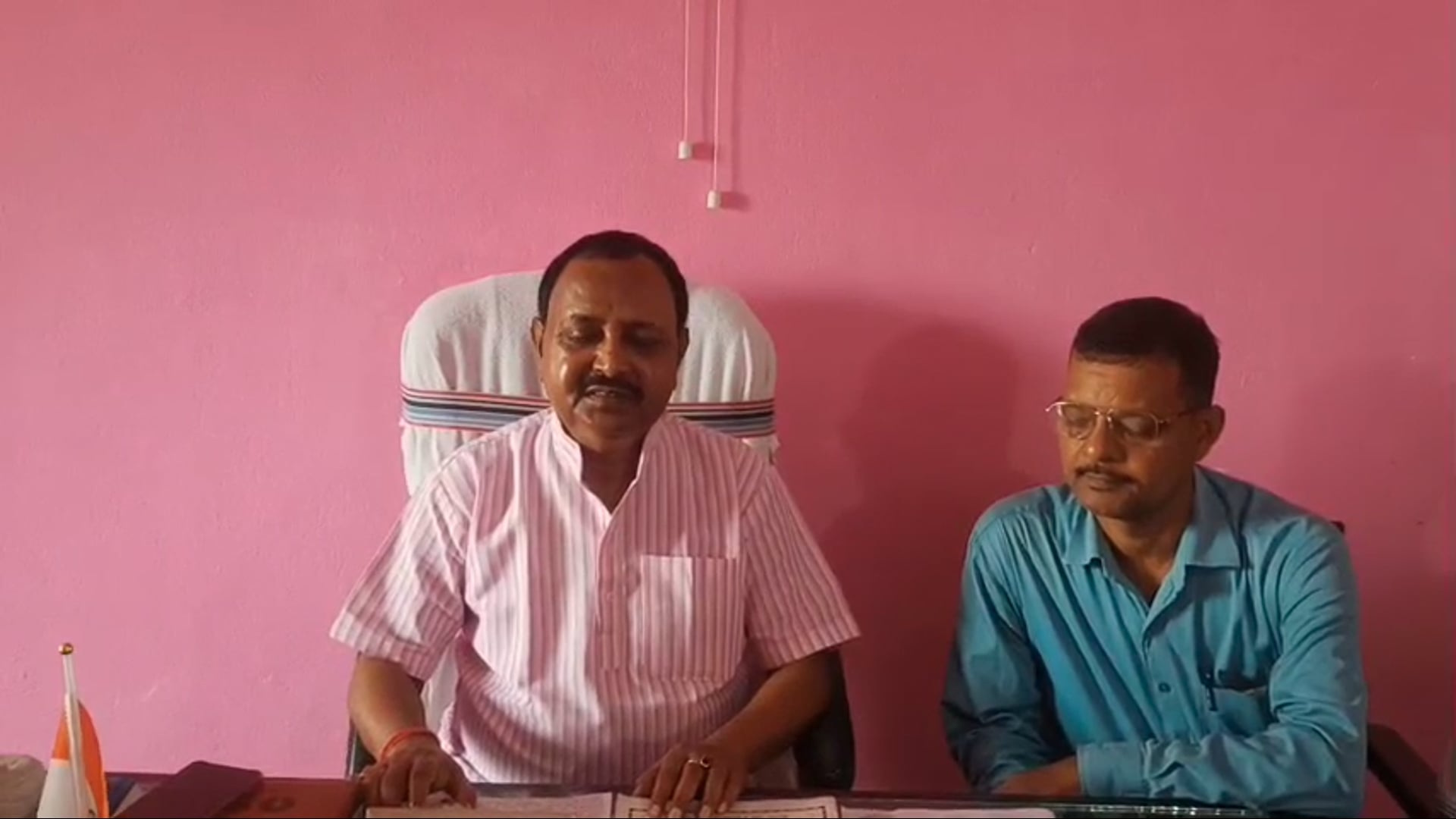 राष्ट्रपिता महात्मा गांधी और पूर्व प्रधानमंत्री लाल बहादुर शास्त्री की जयंती पर  प्राचार्य डॉक्टरअमरेंद्र कुमार चौधरी 