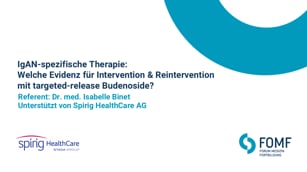 IgAN-spezifische Therapie: Welche Evidenz für Intervention & Reintervention mit targeted-release Budenoside?