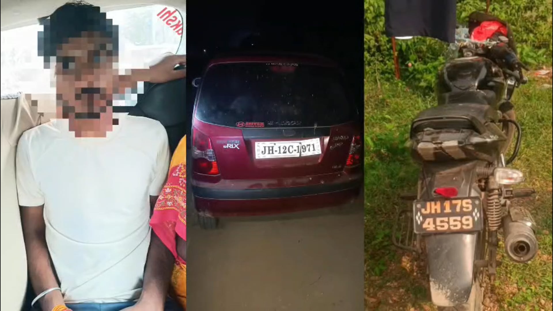अपहृत युवक को पुलिस ने किया जब्त 