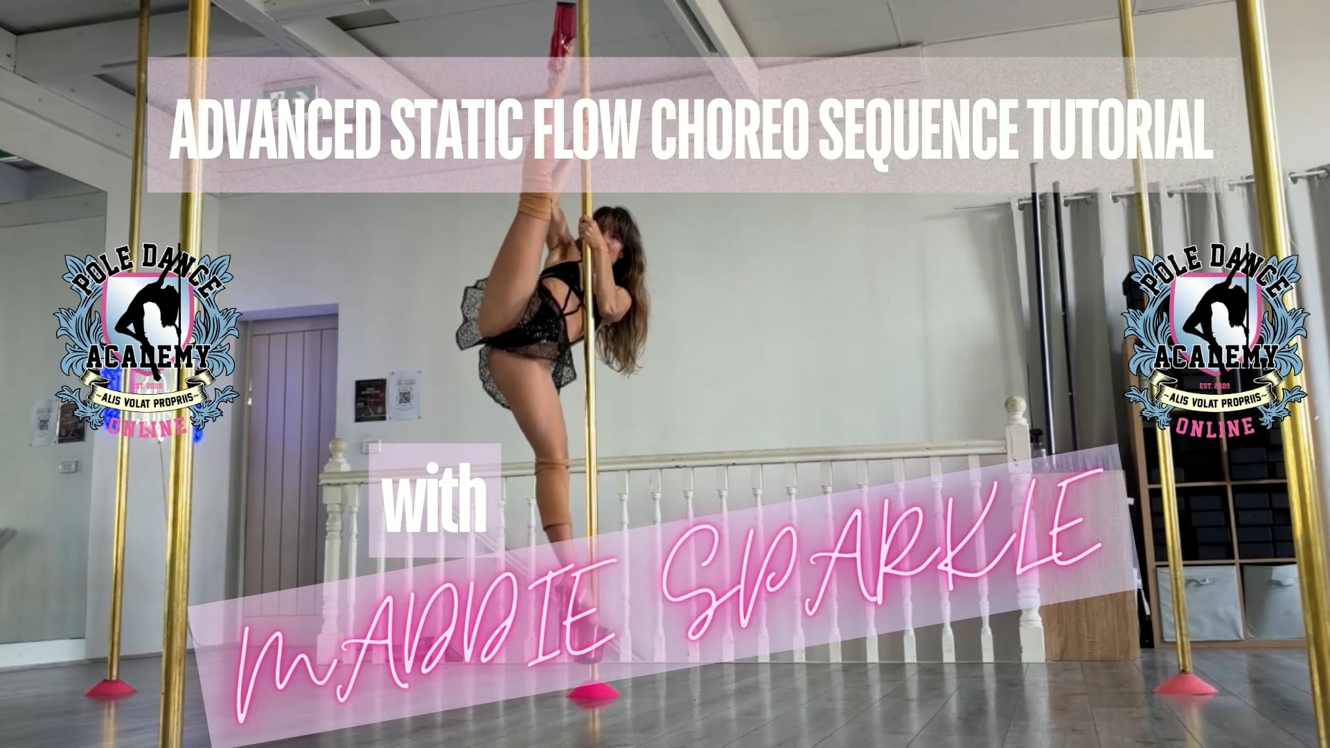 Advanced Static Flow Choreo Sequence with Maddie Sparkle