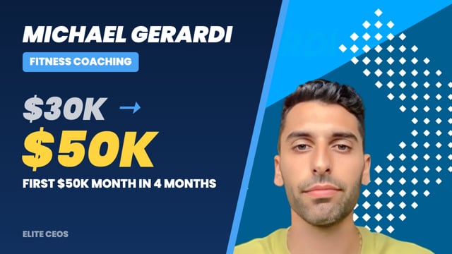 Michael Gerardi Testimonial