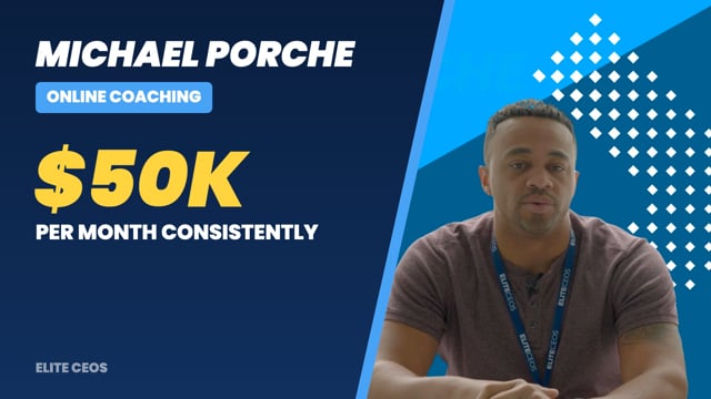 | Elite CEOs Testimonial | Michael Porche
