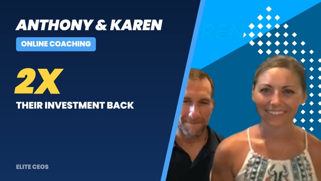 | Elite CEOs Review | Anthony & Karen