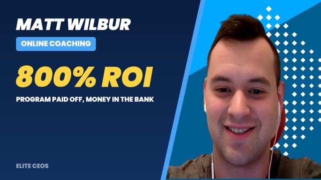 | Elite CEOs Review | Matt Wilbur
