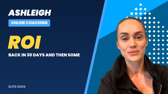 | Elite CEOs Review | Ashleigh