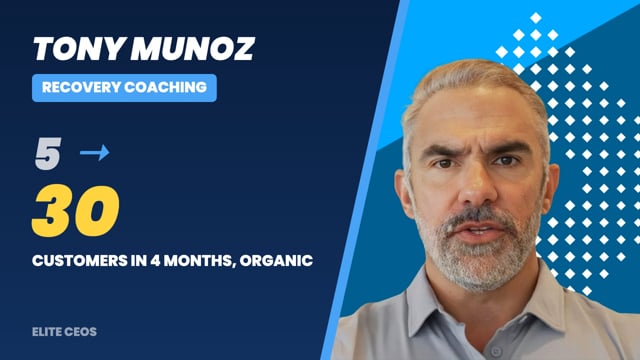 | Elite CEOs Testimonial | Tony