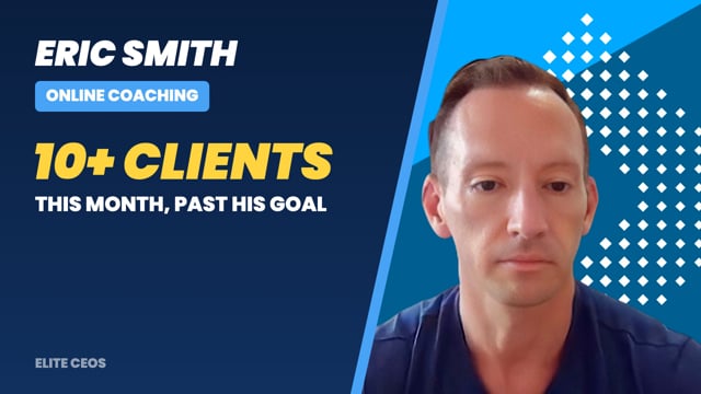 | Elite CEOs Testimonial | Eric Smith