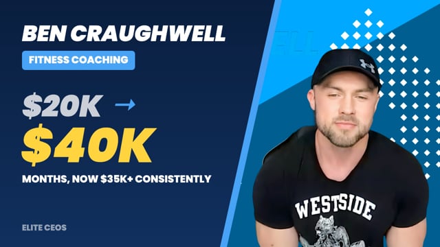 Ben Craughwell - FitPro - NL Upgrade