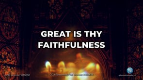 “Great Is Thy Faithfulness” (Official LIVE Video)