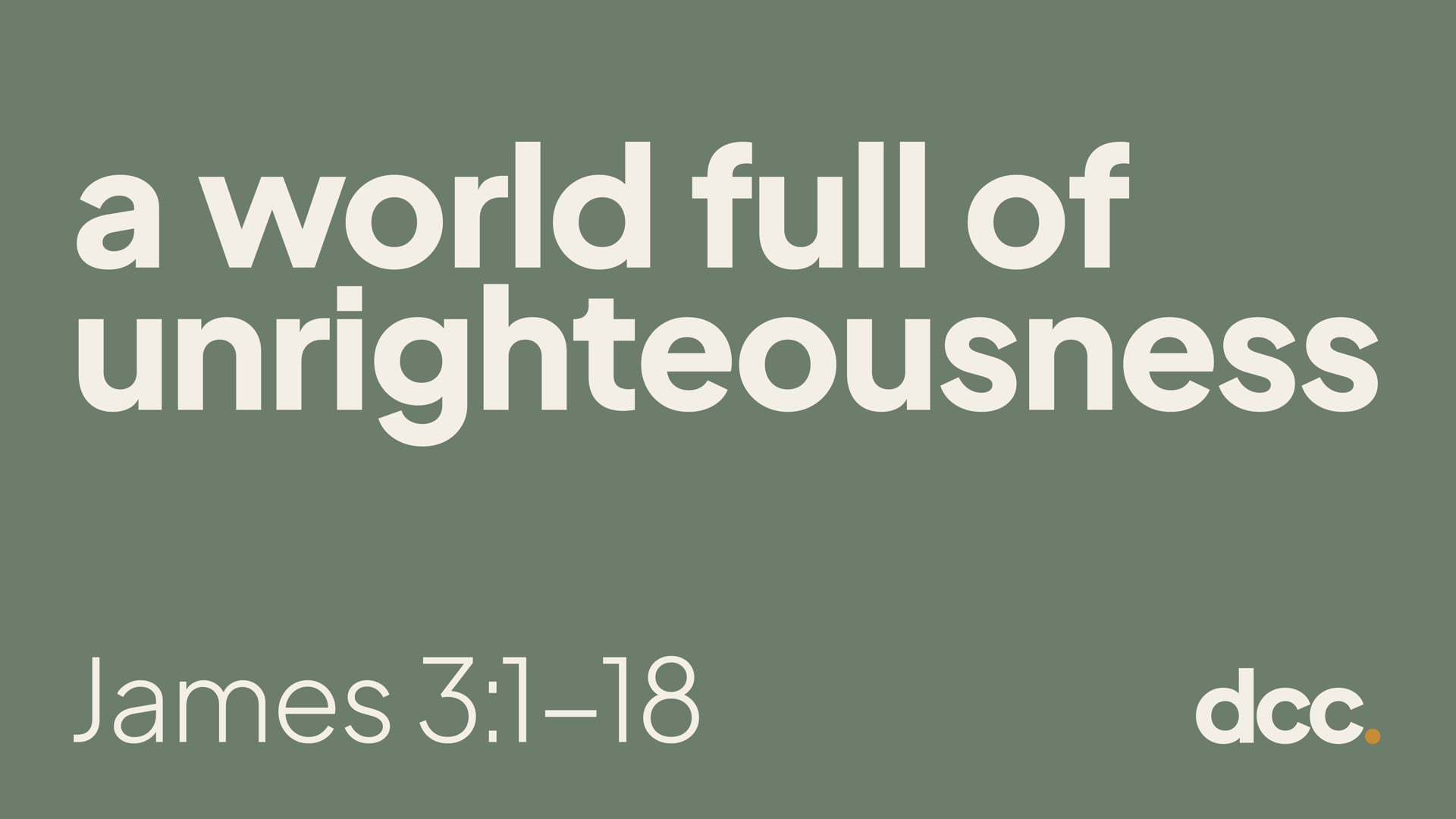 September 27 2026 Sermon