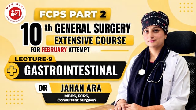 Dr.Jahan Ara Lecture 9| FCPS Part 2| Surgery (Written)| Bailey part 01 Basic Principles Chapter 9