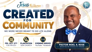 “Created for Community” (Service)