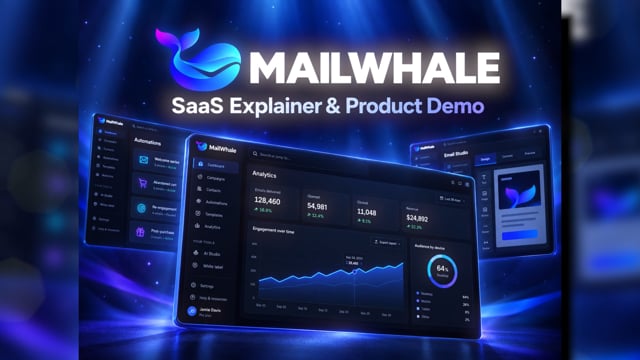 SaaS Explainer Video & Product Demo | MailWhale