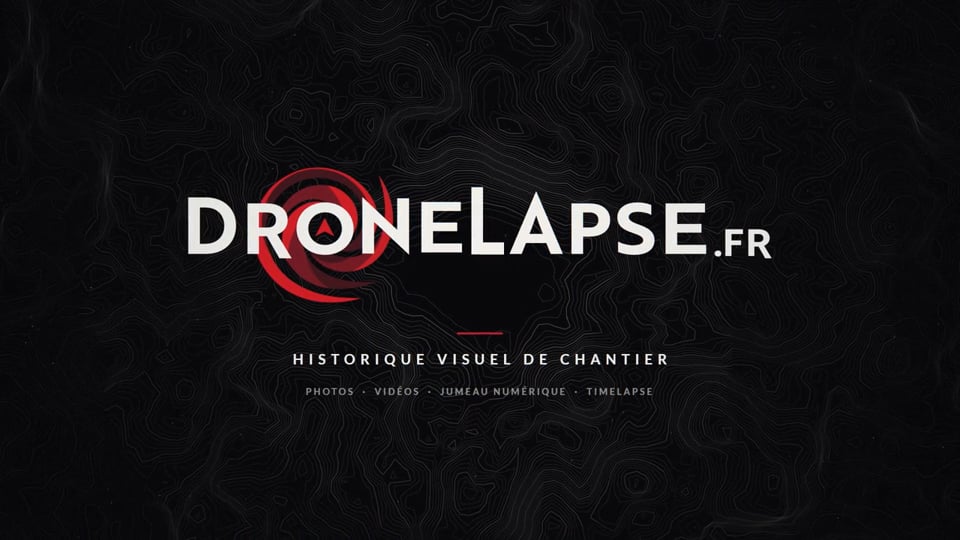 Showreel Dronelapse : photos, vidéos et jumeau numérique géolocalisés, timelapse et espace en ligne