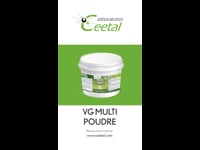 DÃ©couvrez VG MULTI POUDRE, le nettoyant multi-usages ultra-concentrÃ©, formulÃ© Ã  plus de 98 % d'origine naturelle.

Il convient parfaitement pour les sols, carrelages, plans de travail, mobilier, surfaces peintes, plafonds, Ã©viers inox, c...
