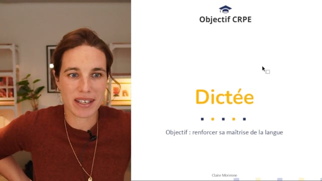 Dictée en live : testez votre orthographe pour le CRPE 2027 !