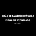 Grúa de taller hidráulica plegable 1 tonelada video