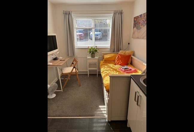 Self-contained studio with kitchenette.  Main Photo