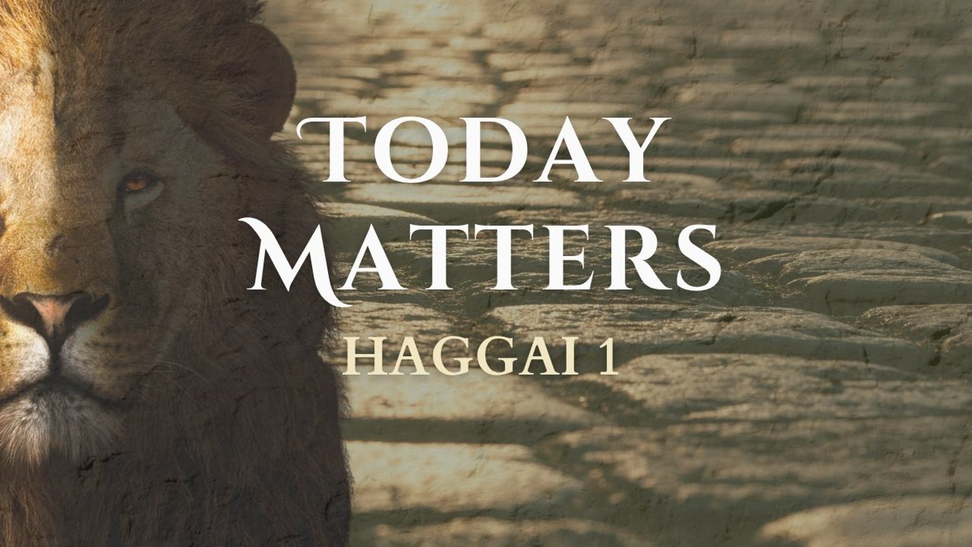 Sept 27, 2026 - Today Matters