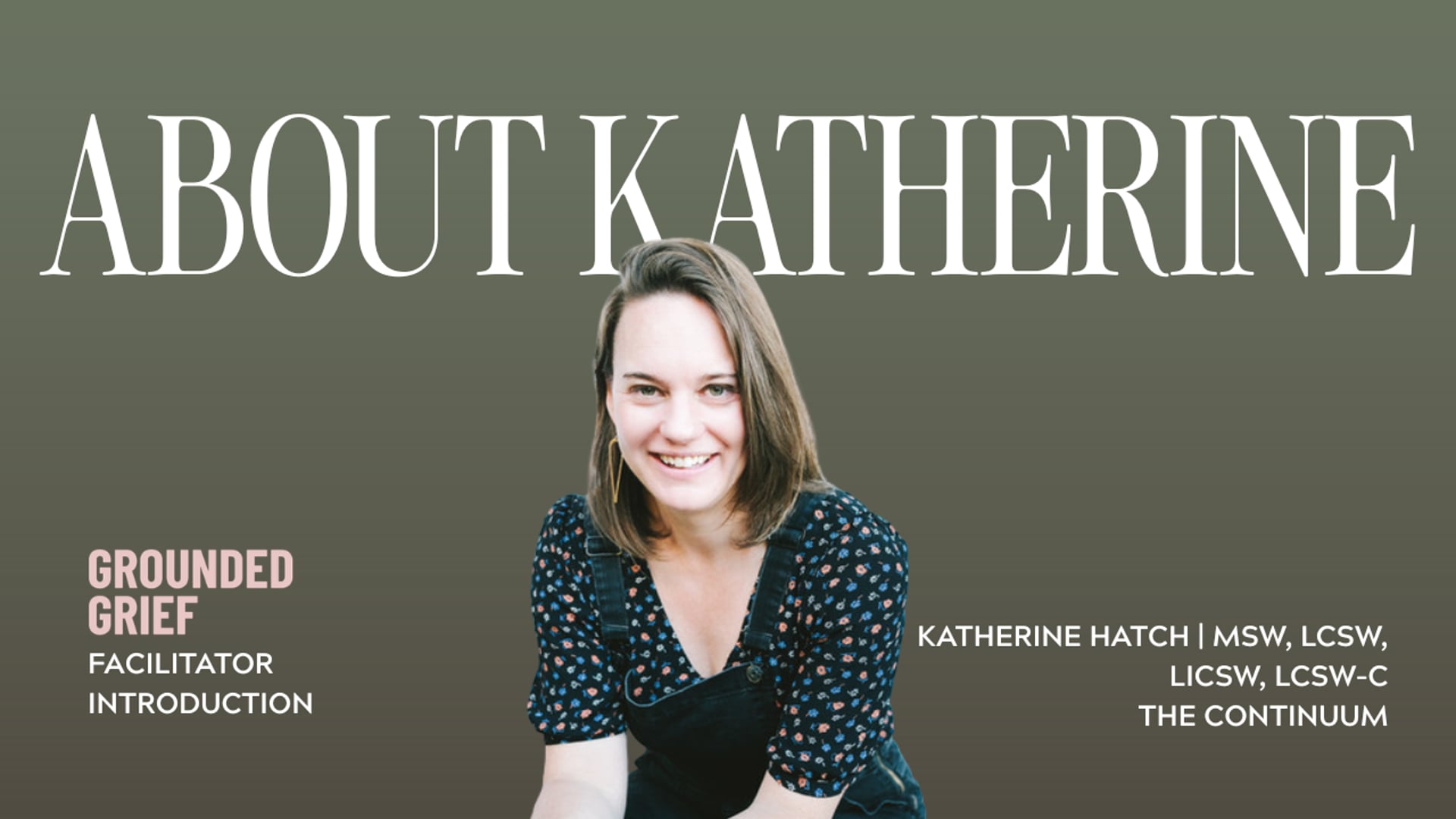 Katherine Hatch | Grounded Continuum