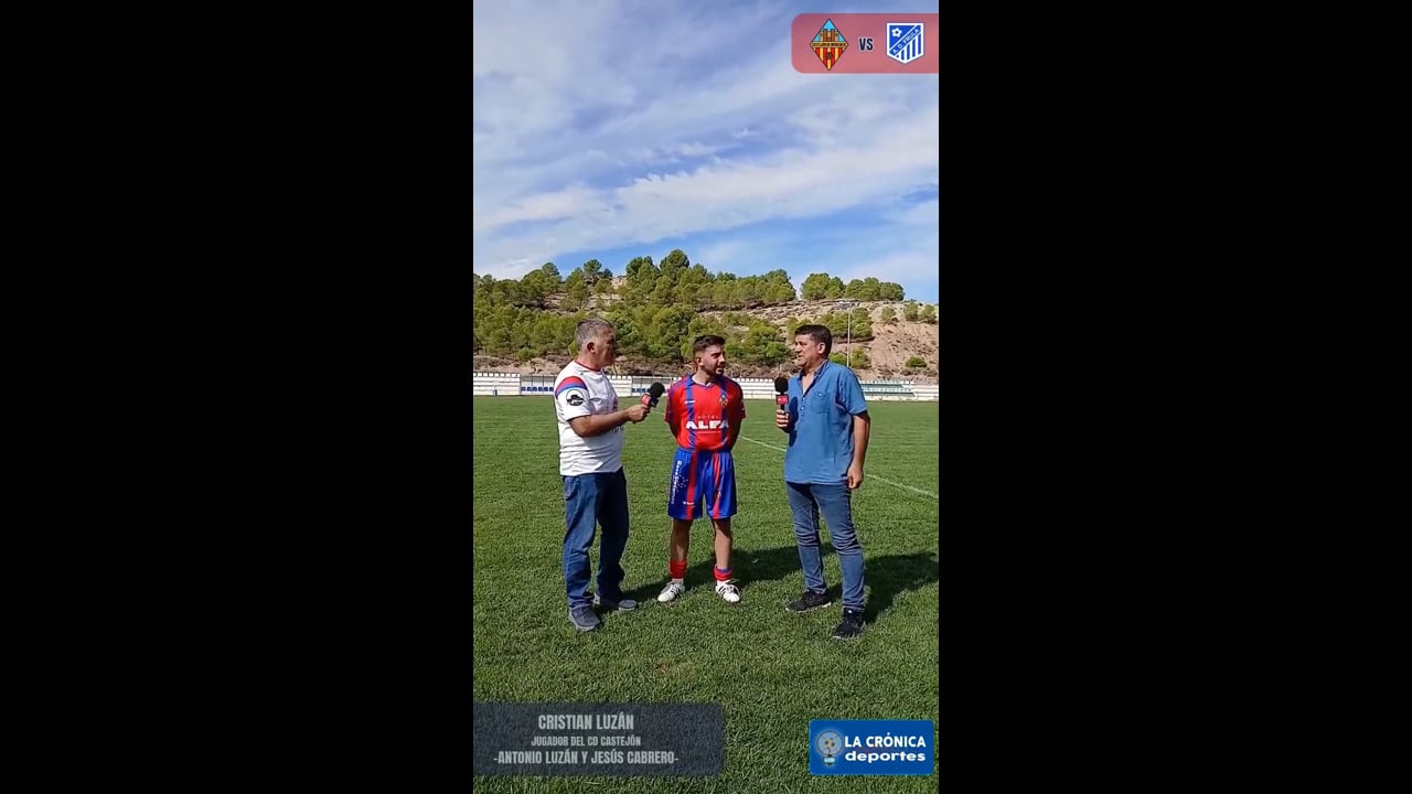 CRISTIAN LUZÁN  (Jugador Castejón) CD Castejón 0-3 AD Frula / Jor. 4 - 2ª Regional Gr 2-1 / Fuente: CD Castejón