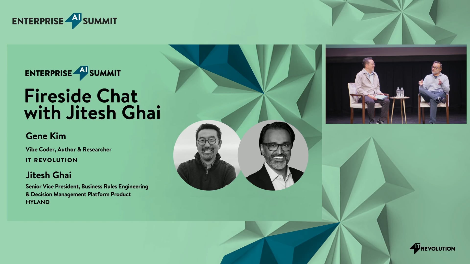 Fireside With Jitesh Ghai and Gene Kim