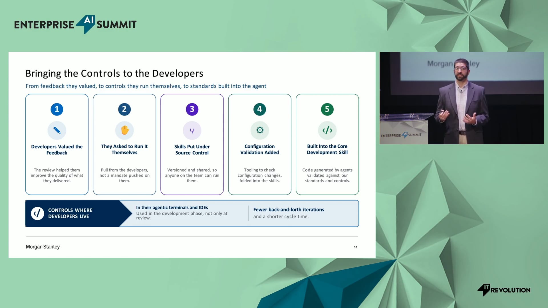Controlled Acceleration: How Morgan Stanley Is Evolving SDLC Controls for an Agentic World