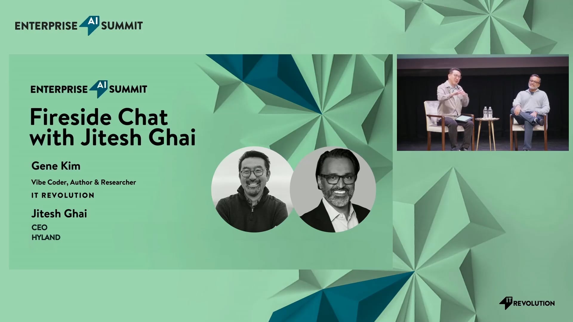 Fireside With Jitesh Ghai and Gene Kim