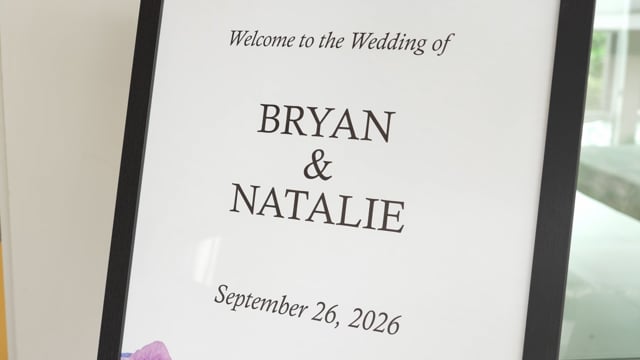 Natalie & Bryan’s wedding film